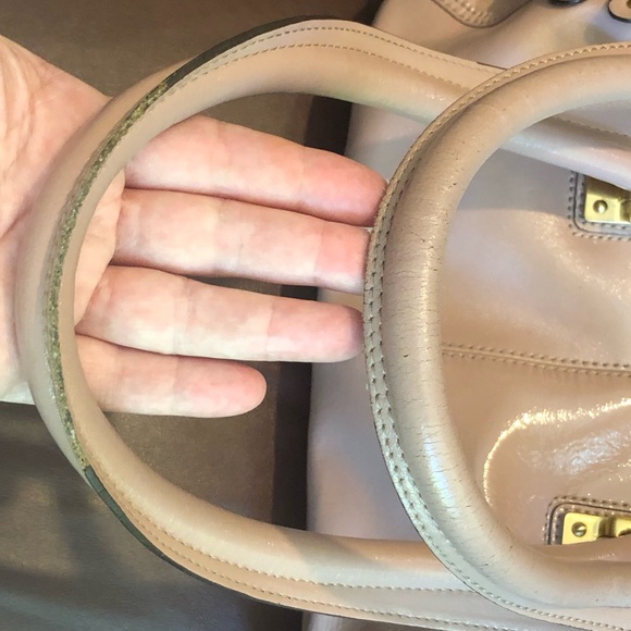 B. Makowski leather handbag & dust bag - Picture 10 of 16